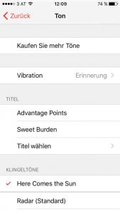 iphone ios mp3 als wecker schritt 3