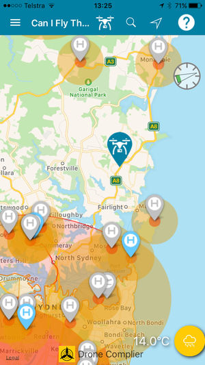 Drohne fliegen in Australien